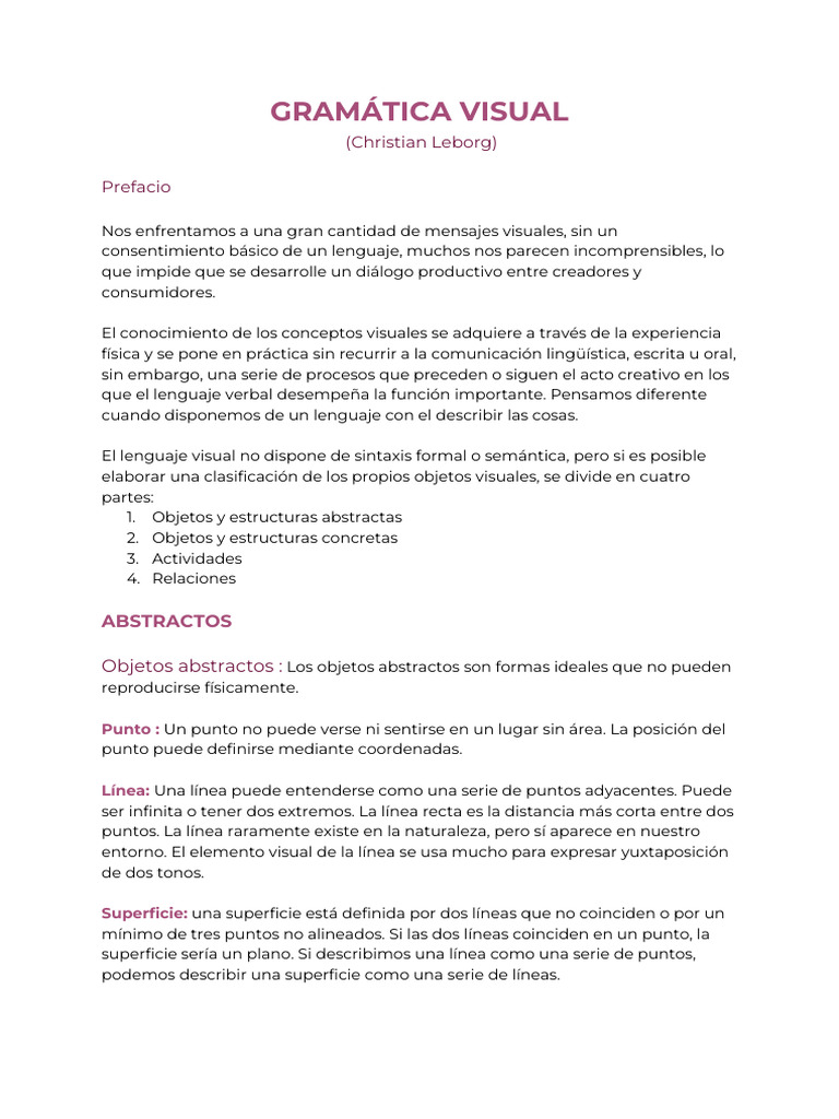 Gramática Visual | PDF | Composición (artes visuales) | Color