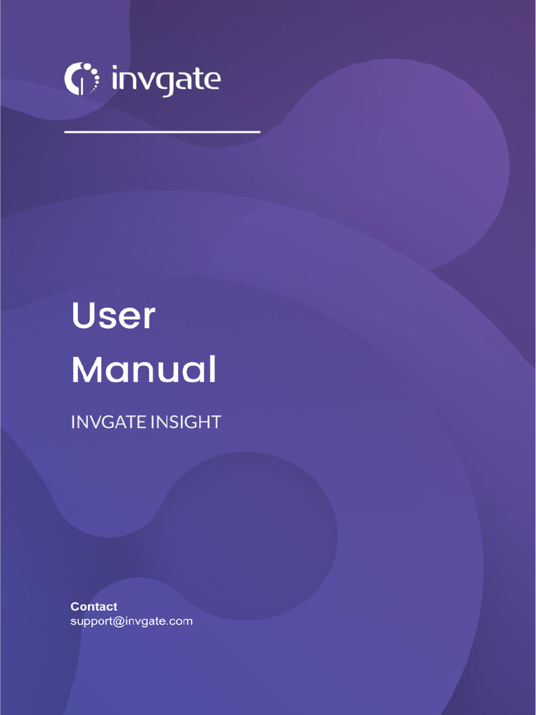 InvGate Insight User Manual Guide | PDF | Proxy Server | Tag (Metadata)