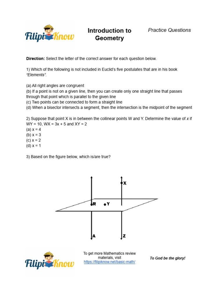 Ictm Geometry Practice Questions Contest Meaning