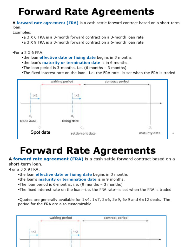 Understanding Forward Rate Agreements | PDF | Economies | Financial ...