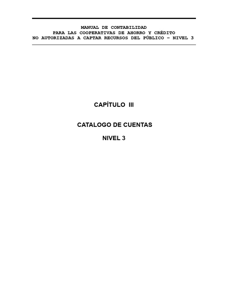 Capítulo III - Nivel 3 | PDF | Bancos | Sistema financiero