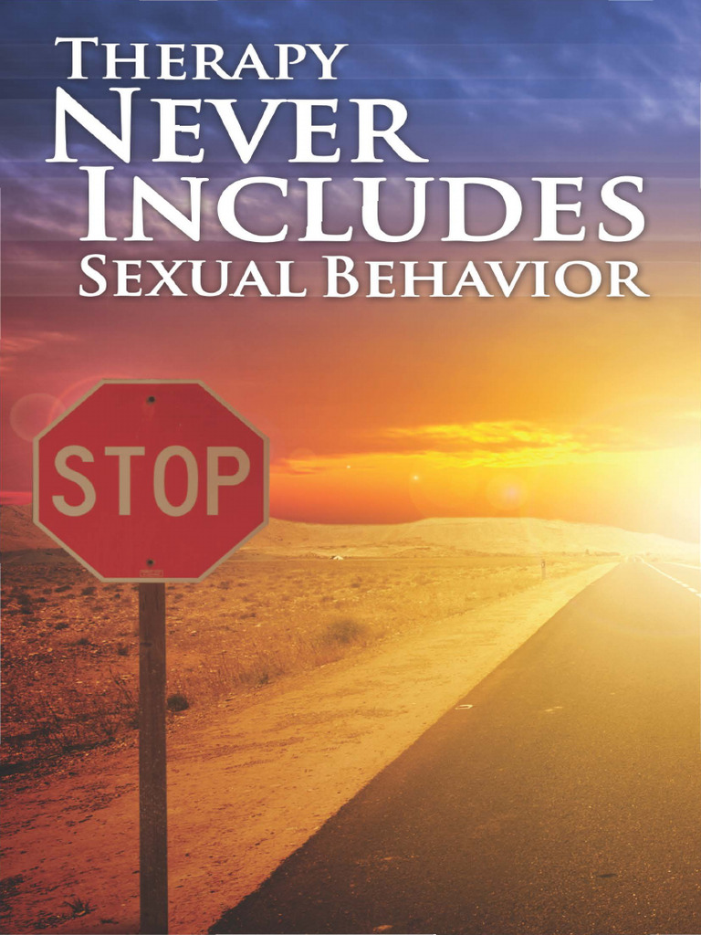 Therapy Excludes Sexual Behavior | PDF | Psychotherapy | Counseling ...