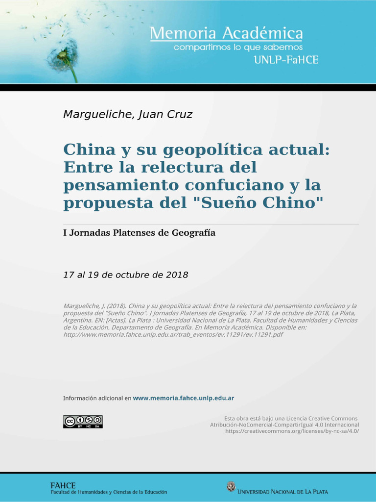 China y Su Geopolítica Actual - Sueño Chino | PDF