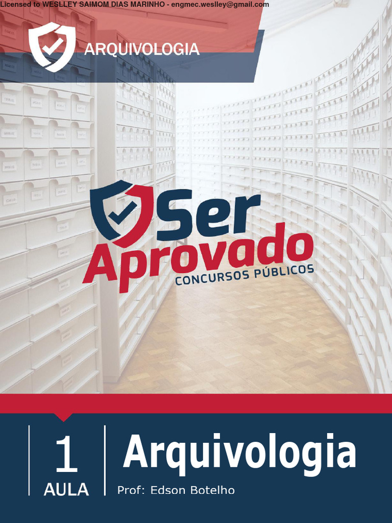 Arquivologia para Concursos Públicos | PDF | Bibliotecas | Documento