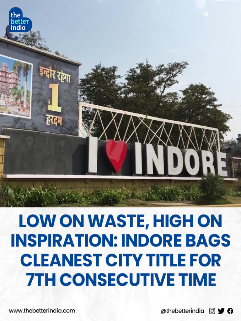 Indore - Cleanest City in India | PDF