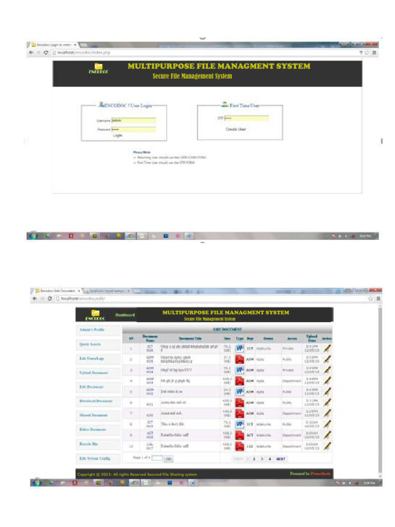 Secure Multipurpose File Management | PDF