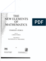 Charles Sanders Peirce - The New Elements of Mathematics: Qualitative Logic