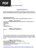 Download FIN630 7 Solved Midterm Papers Plus 750 Solved MCQs by Naveed Nawaz com by Raheel Ahmad SN75342892 doc pdf