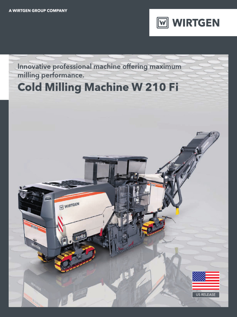 Cold Milling Machine W 210 F I | PDF | Engines | Camera