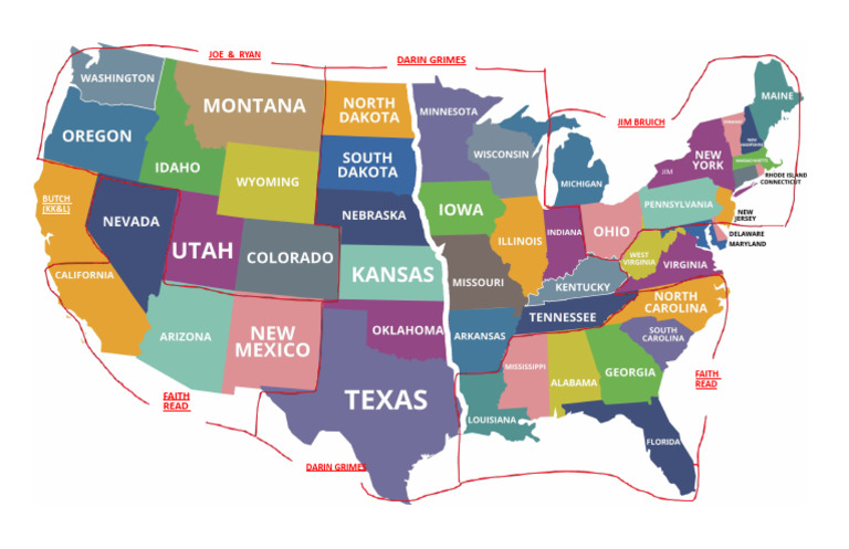 US Map Rep Territory's | PDF