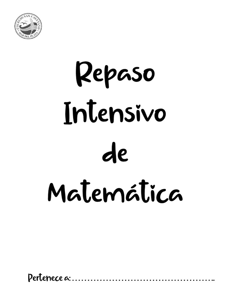 Cómo escribir números en matemáticas | PDF | División (Matemáticas ...