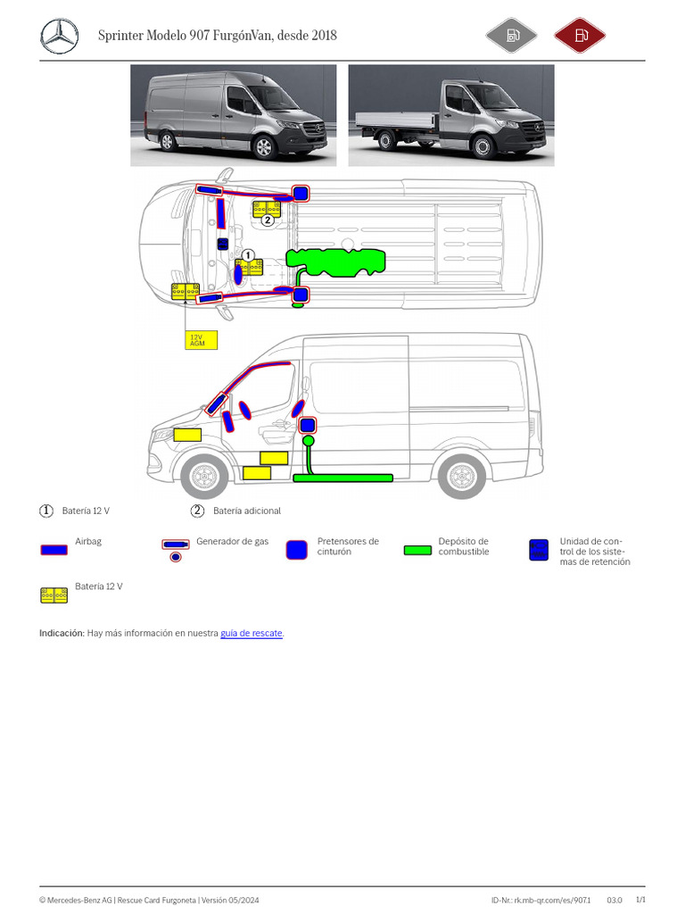Mercedes-Benz Sprinter Van 2018 4d GD ES 907.1v3.0 | PDF