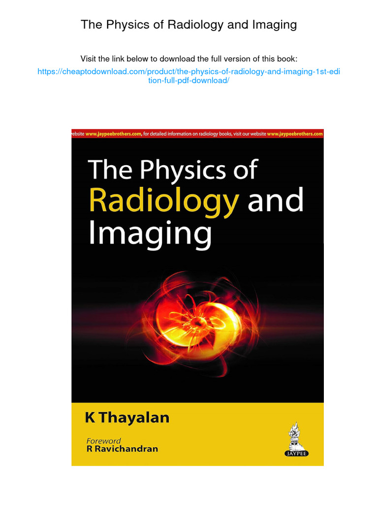 Physics of Radiology and Imaging Guide | PDF | Temperature | Atomic Nucleus
