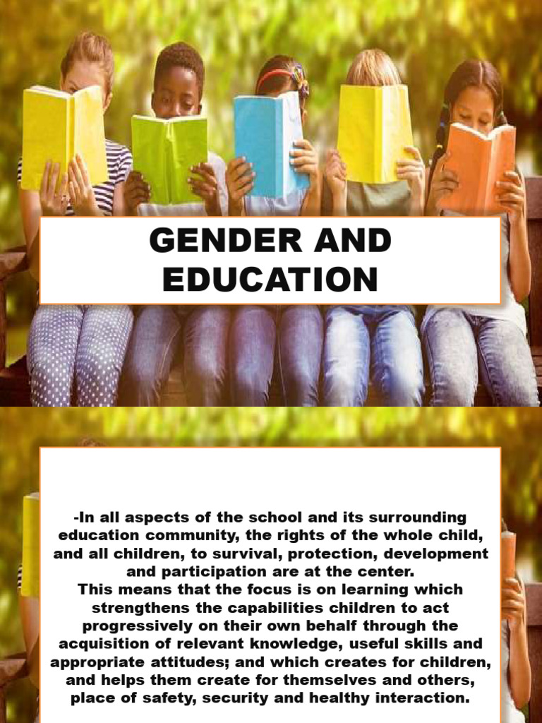 Gender Disparities in Philippine Education | PDF | Literacy