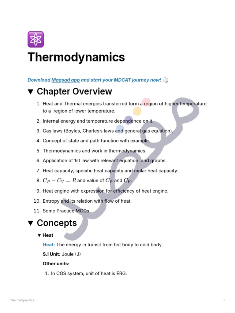 Thermodynamics visual data 3