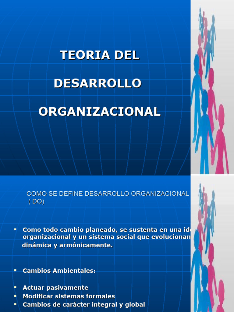 Teoria Del Desarrollo Organizacional. | PDF | Teoría | Business