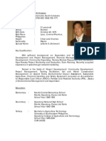 Resume of RONIE L. JITOTOWANI