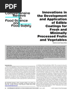 Download Innovation in the Developmenr and Application of Edible Coatings by Chikiriana Perez SN75348167 doc pdf