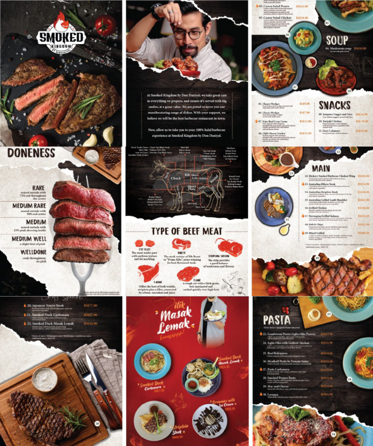 SMOKED GRILL MENU | PDF
