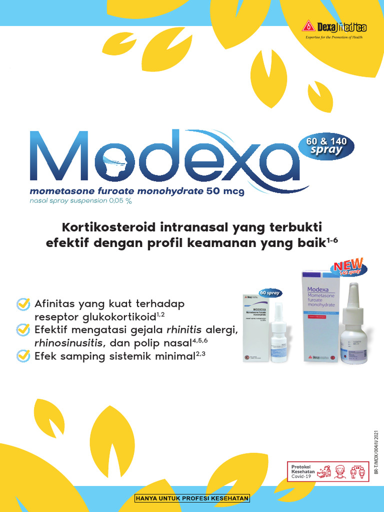 Manfaat dan Dosis Modexa Nasal Spray | PDF
