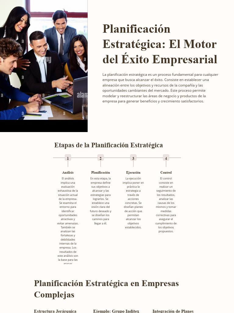 Planificación Estratégica para Empresas | PDF | Marketing ...