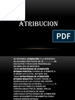 ATRIBUCIONES