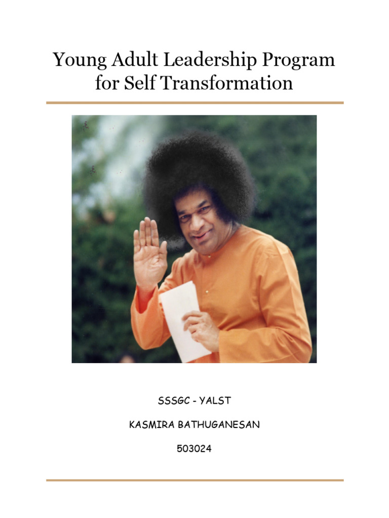 Young Adult Leadership in Spiritual Growth | PDF | Self Esteem ...