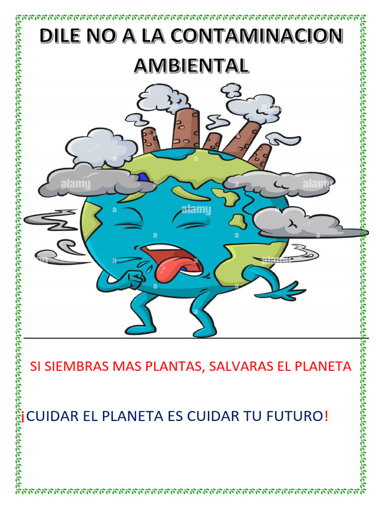Dile No A La Contaminacion Ambiental | PDF