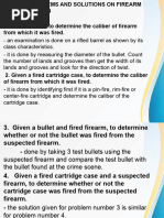 Firearms Evidence Collection Guide | PDF | Cartridge (Firearms) | Firearms