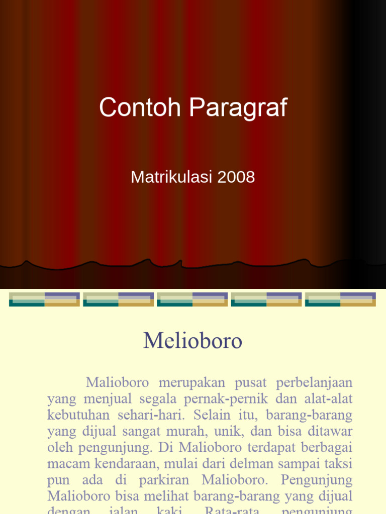 Contoh Paragraf Mahasiswa 1 | PDF