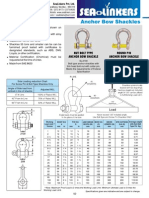 Anchor Bow Shackles