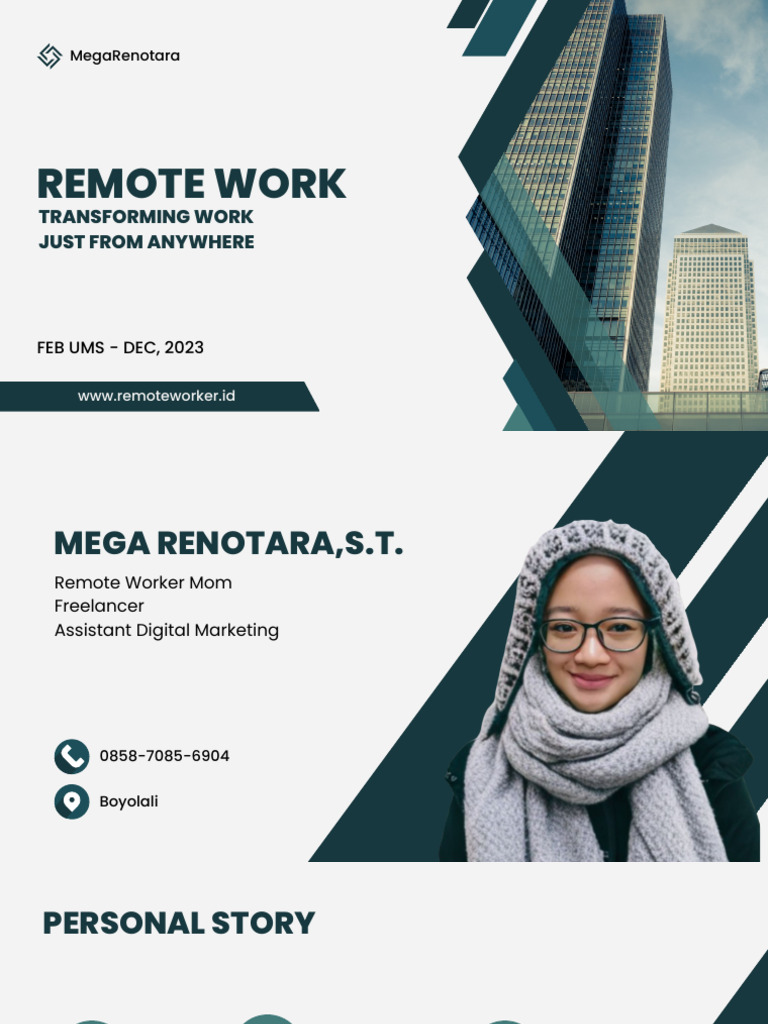 Remote Worker Presentation | PDF | Employment | Freelancer