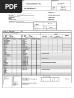 Daily Manpower Report Template | PDF | Engineering | Secondary Sector ...