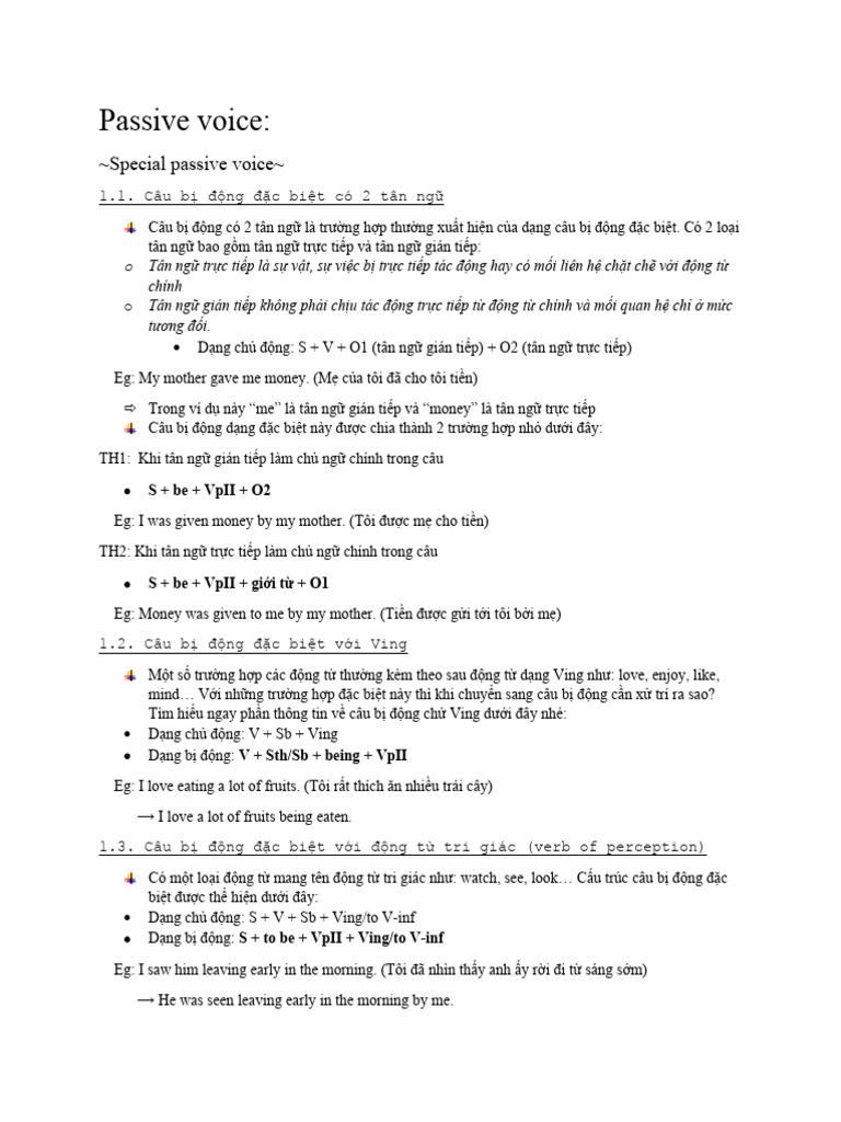 Passive Voice | PDF