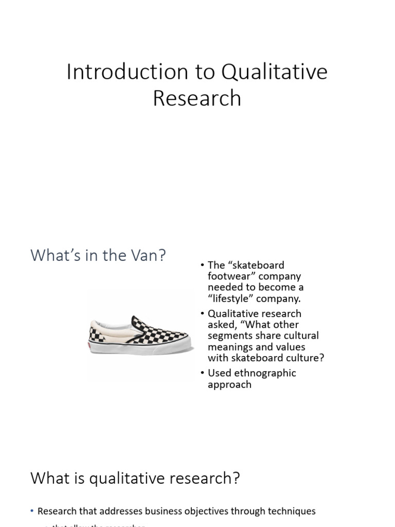 Understanding Qualitative Research Methods | PDF | Qualitative Research ...