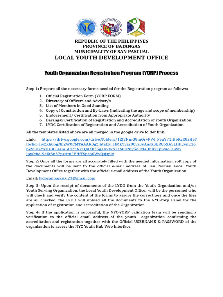 NYC YORP Processss | PDF | Finance & Money Management