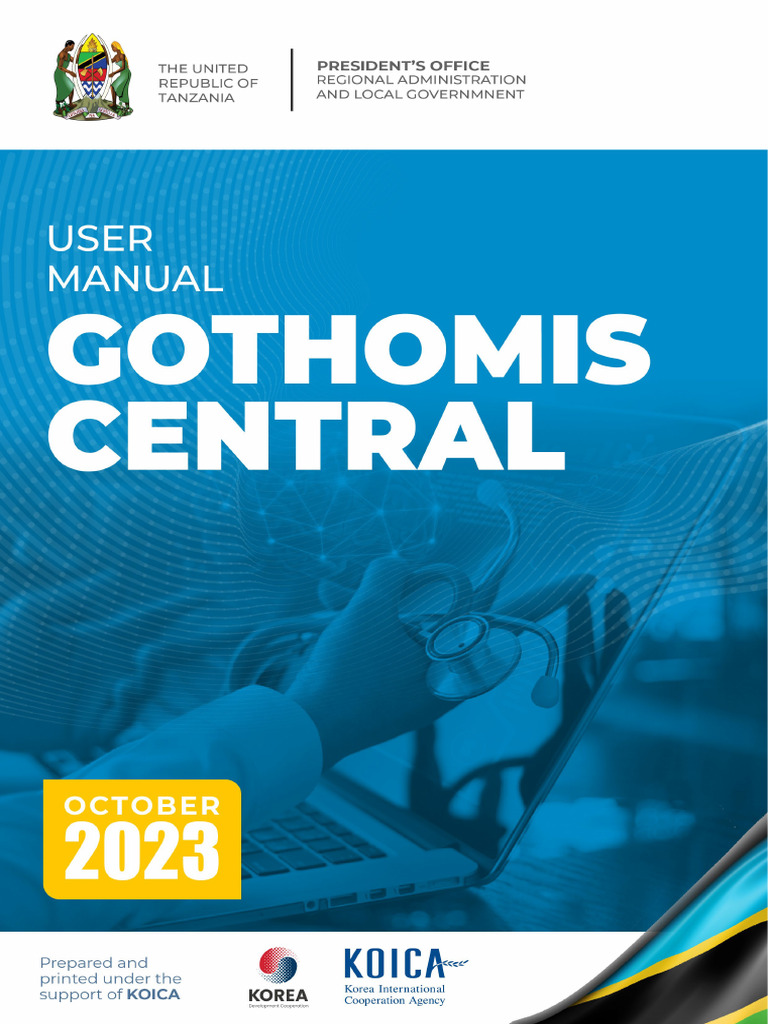 GOTHOMIS User Manual for Healthcare Services | PDF | Password ...