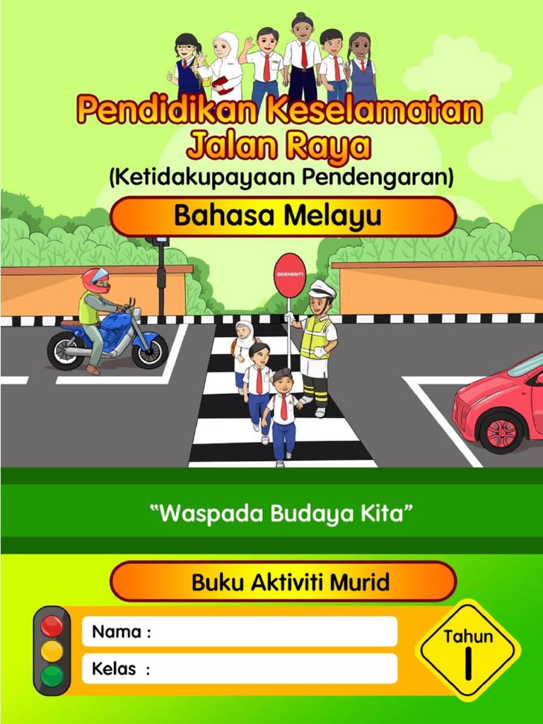 Keselamatan Jalan Raya Tahun 1 | PDF