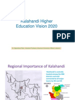 Kalahandi Higher Education Vision 2020