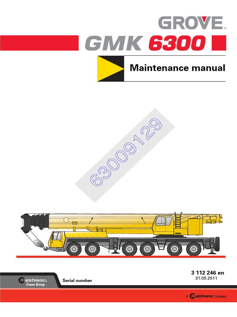 GMK 30501 | PDF | Crane (Machine) | Truck