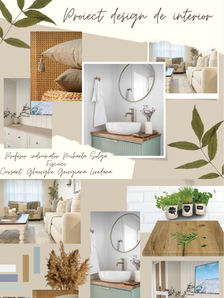 Interior Design Project for Beach Apartment | PDF