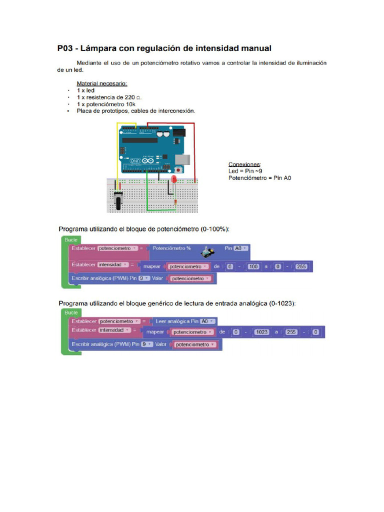 Proyectos Con Arduino I | PDF