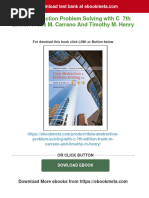 Instant Download Data Abstraction Problem Solving With C 7th Edition Frank M. Carrano and Timothy M. Henry PDF All Chapter