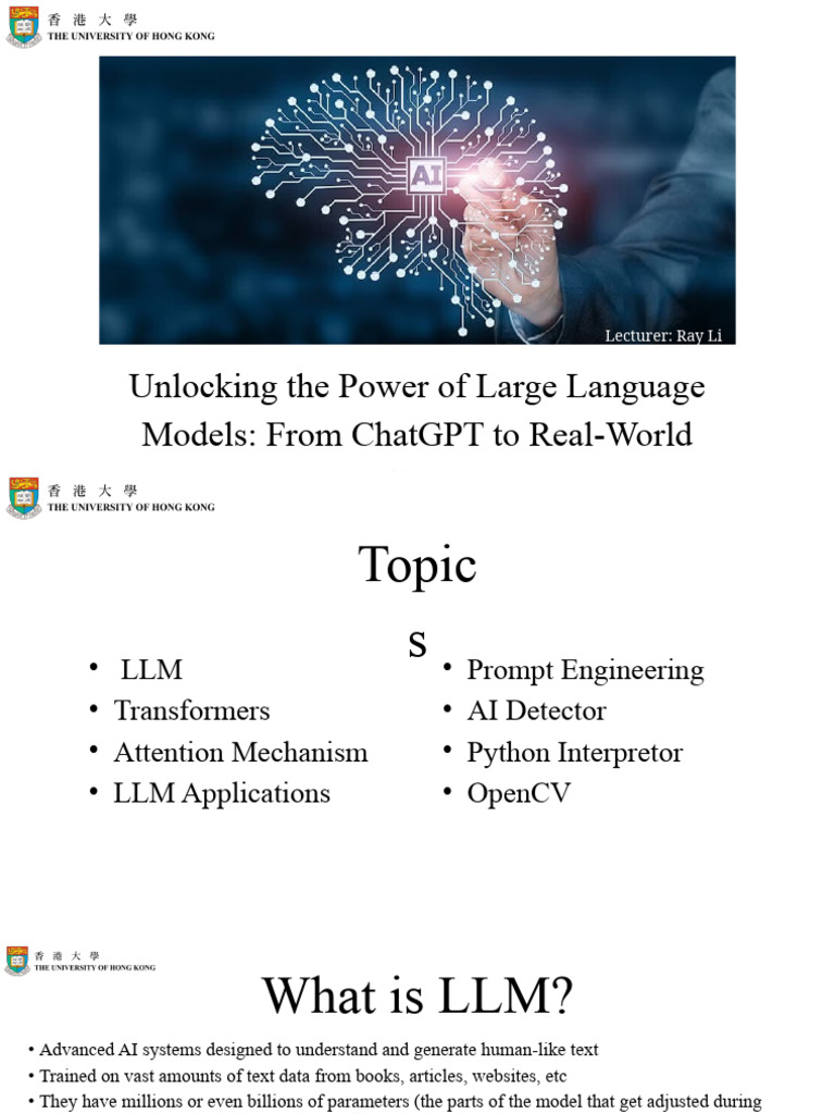Understanding Large Language Models | PDF | Control Flow | Applied ...