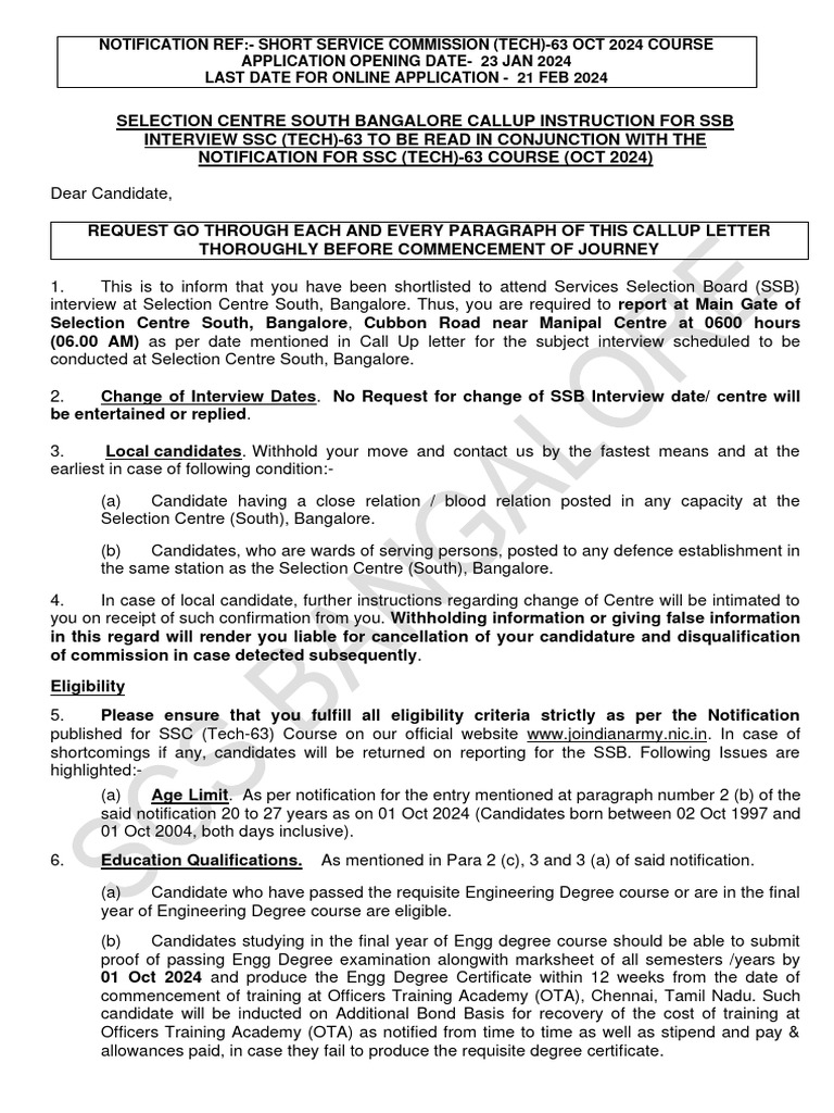 call-up-letter-scs-bangalore-for-ssc-tech-63-oct-2024-course-pdf