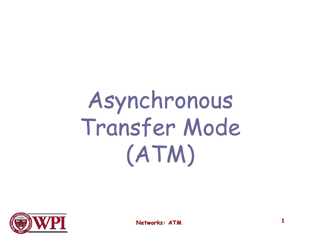 A A A A | PDF | Asynchronous Transfer Mode | Computer Standards