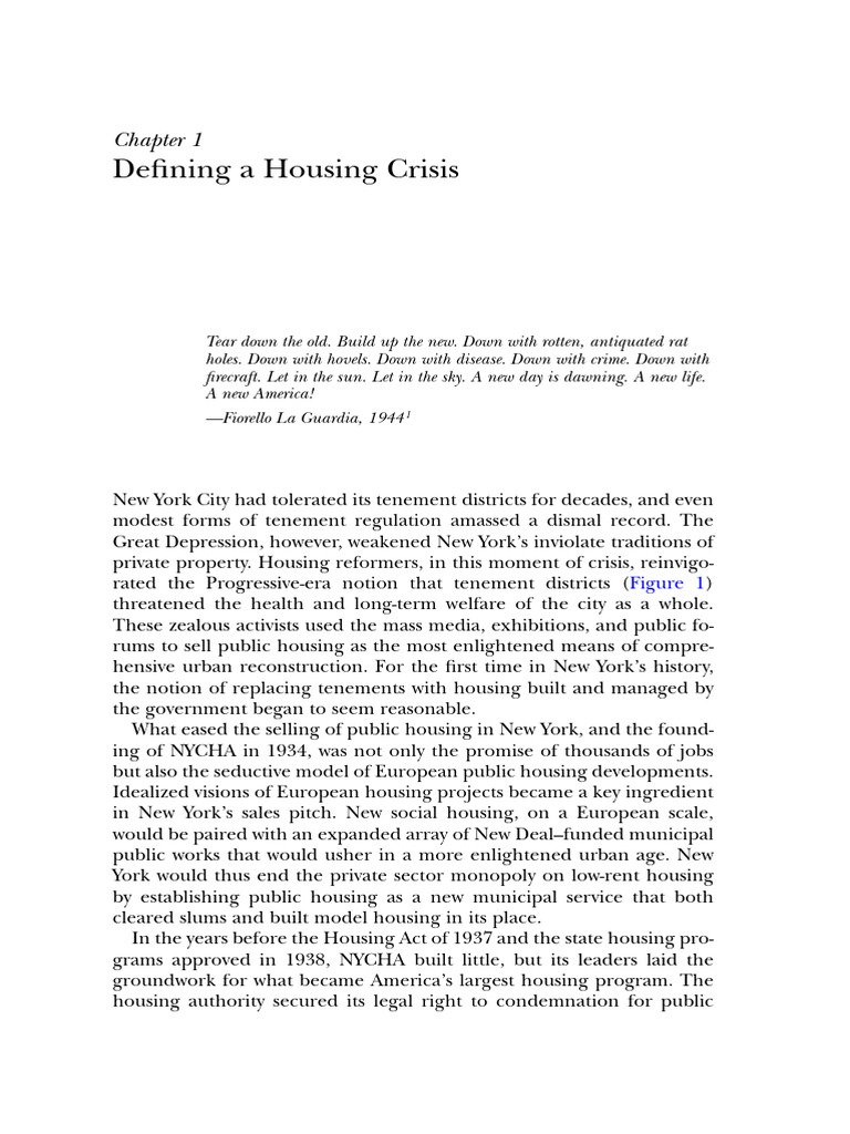 Understanding New York's Housing Crisis | PDF | Public Housing | Slum
