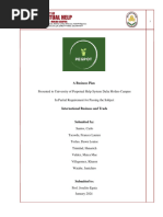 Business Plan PEG Pot