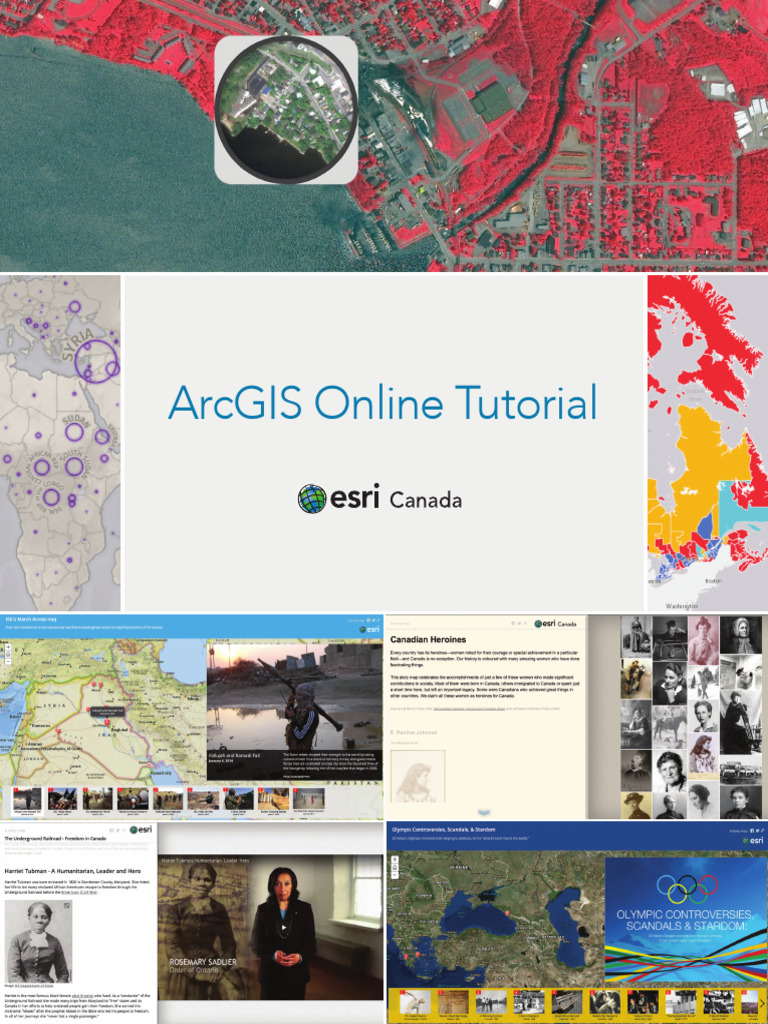 ArcGIS Online Tutorial-FINAL | PDF | World Wide Web | Internet & Web