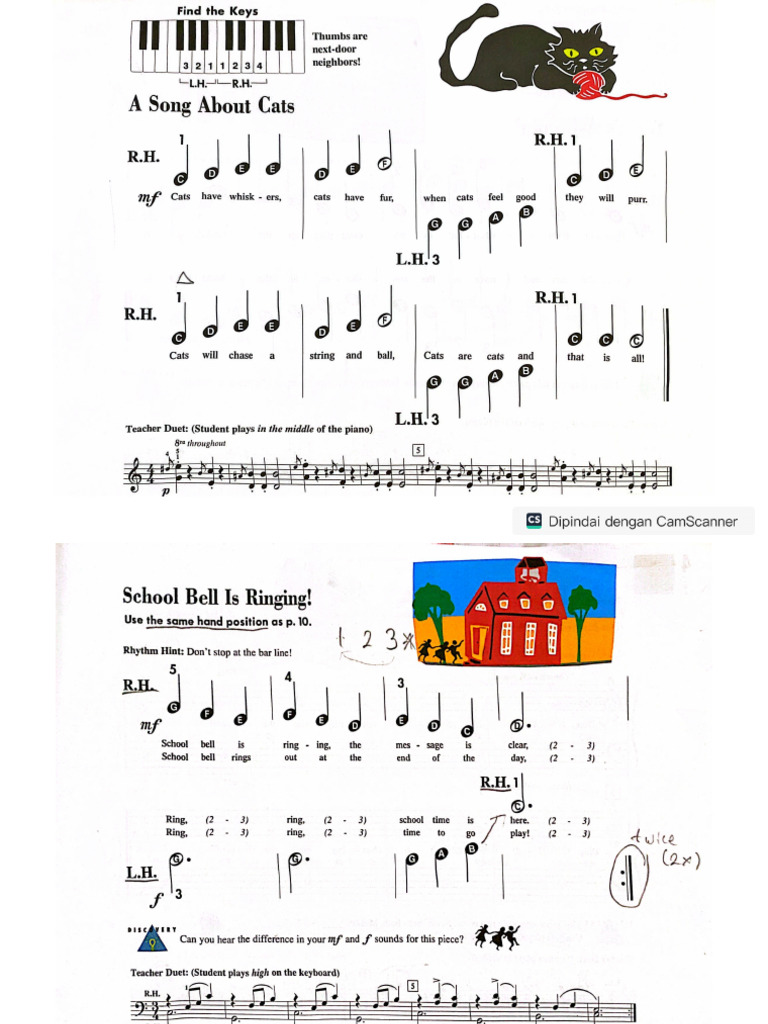 Piano Cat | PDF